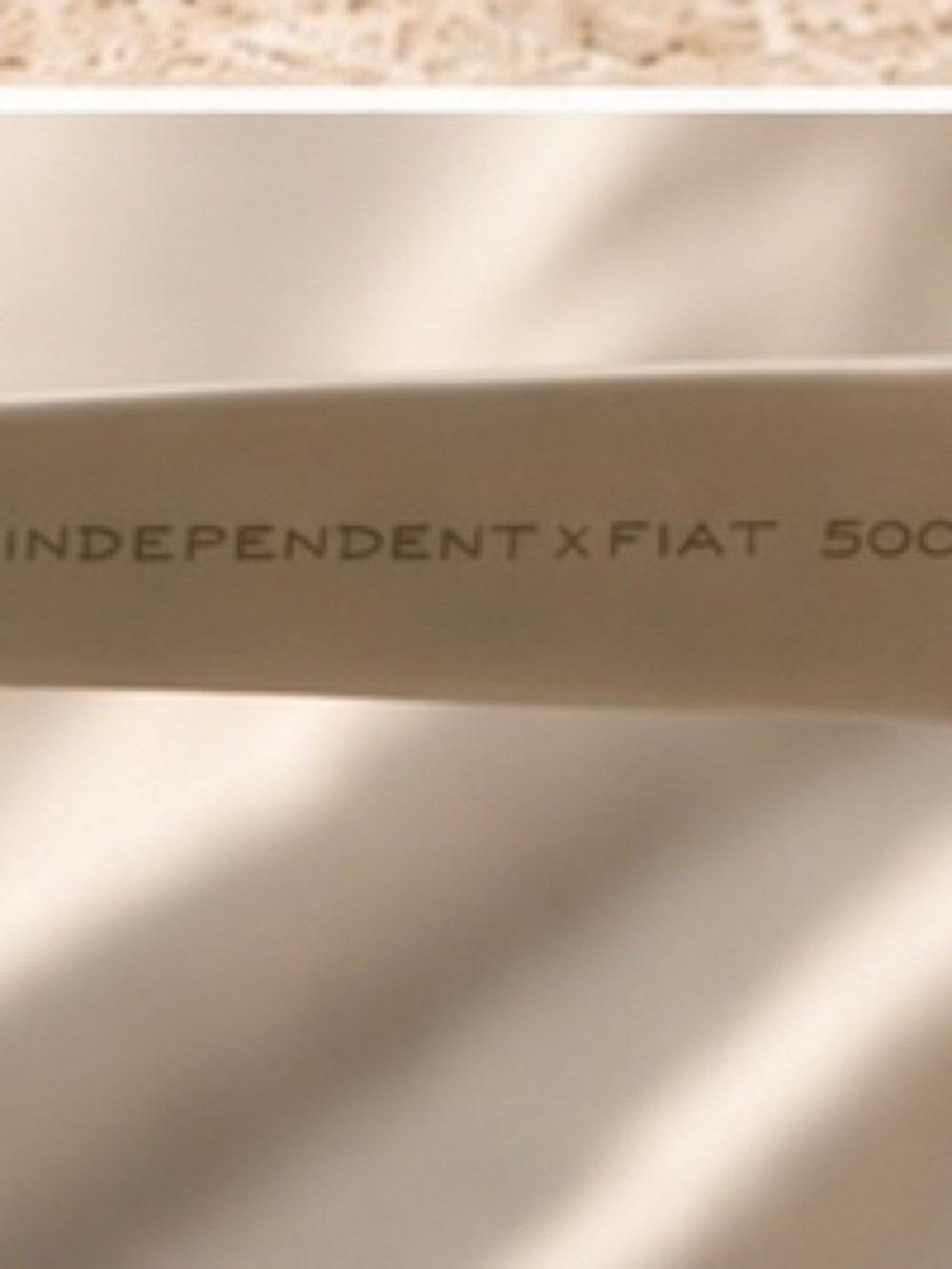 Rare Italia Independent x Fiat 500C Velvet Sunglasses Burgundy - Picture 8 of 8